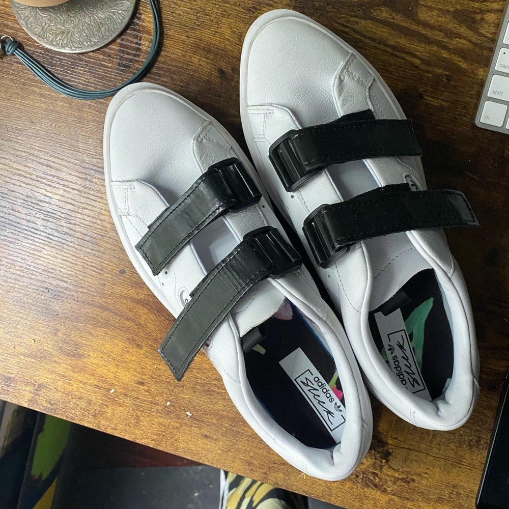 Adidas sneakers.